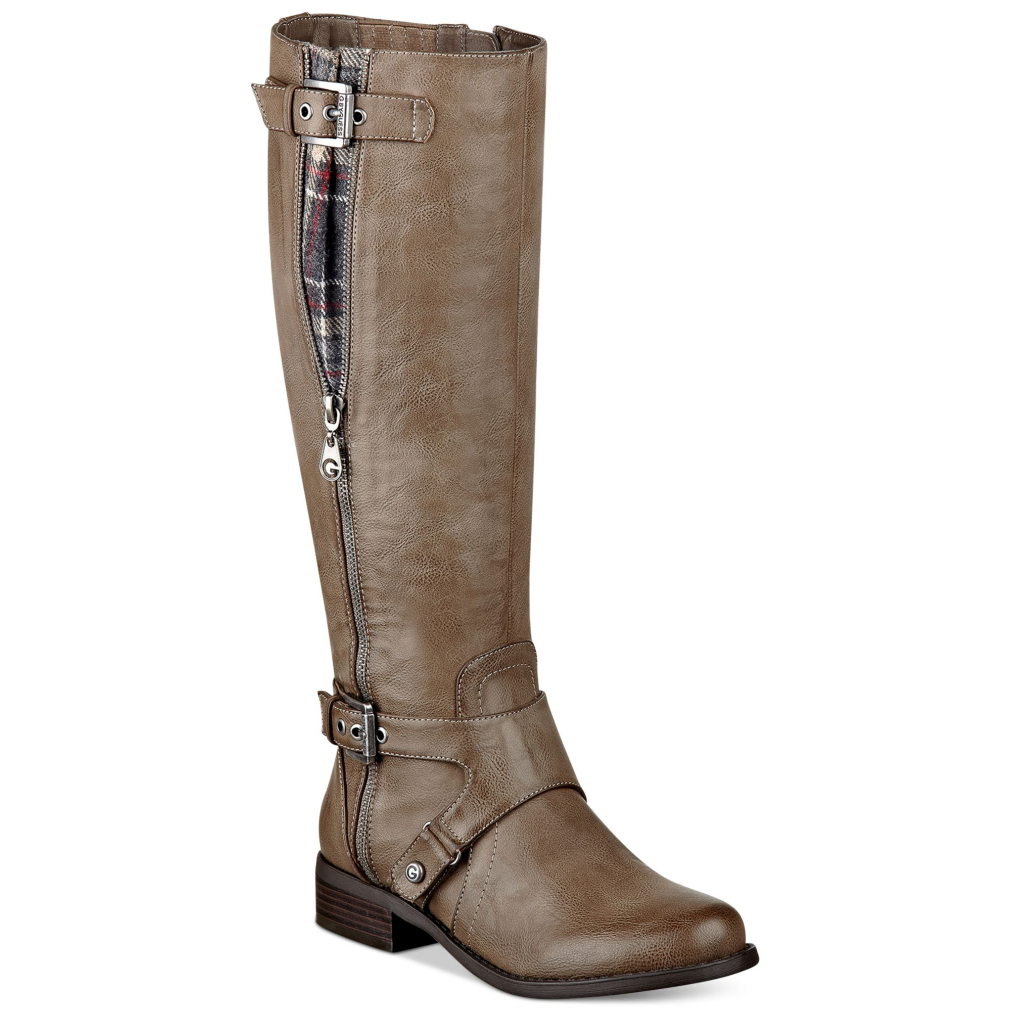 guess grey boots