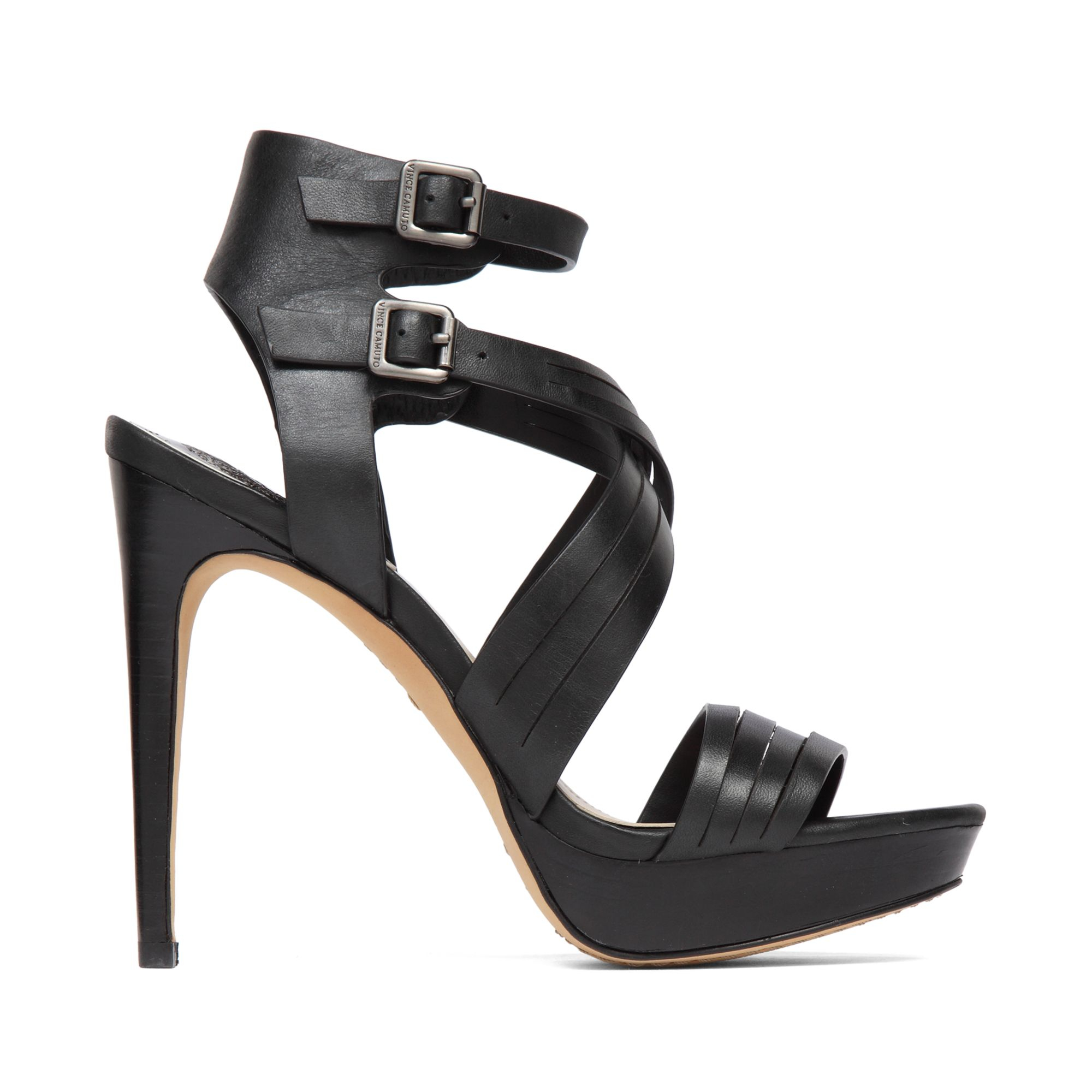 vince camuto black high heels