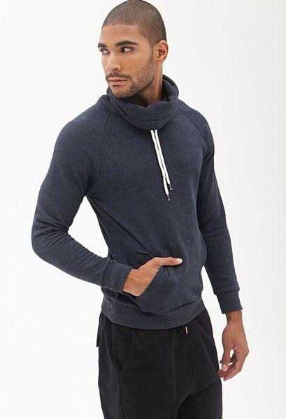 cowl neck pullover mens