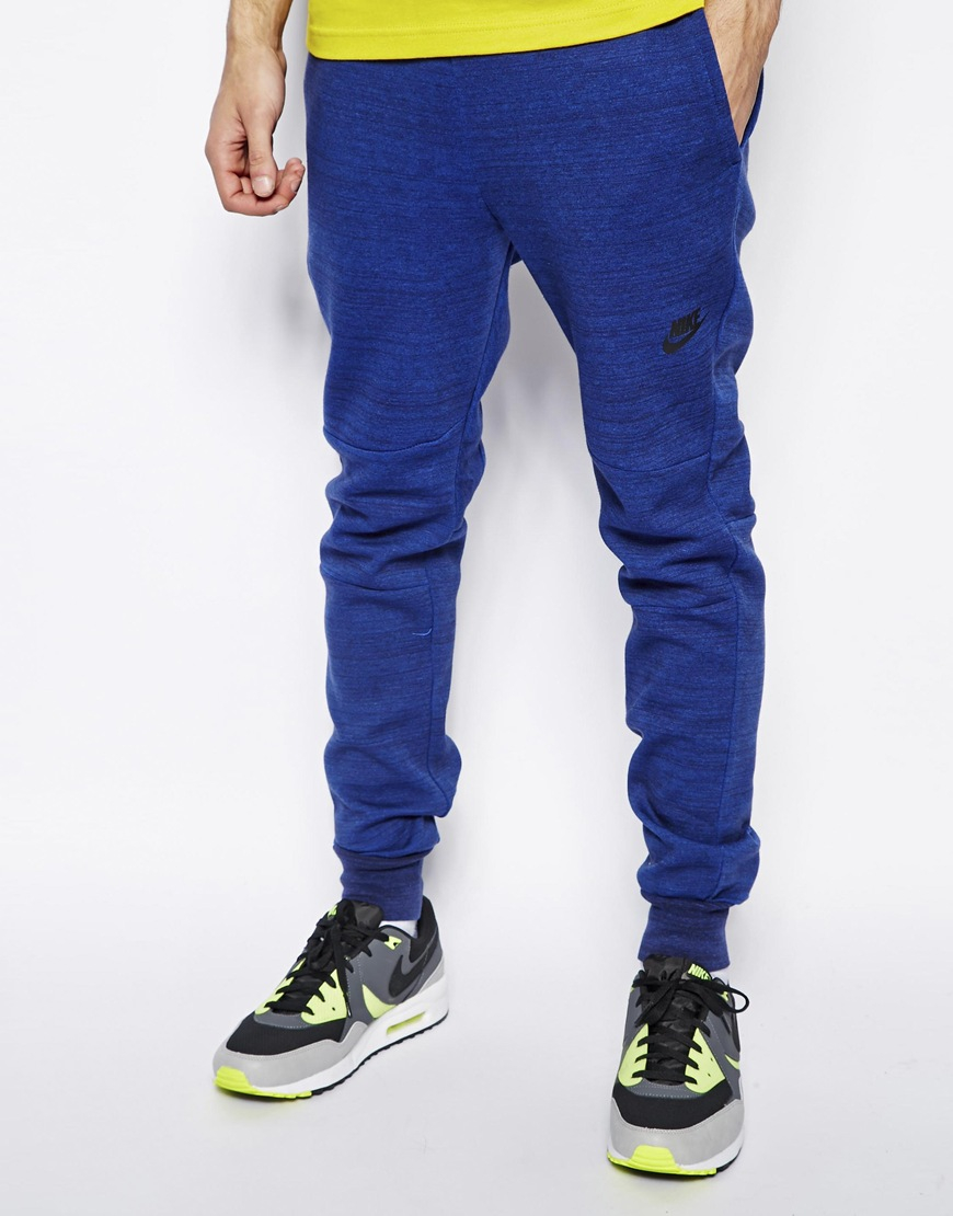 Nike Tech Sweatpants in Blue for Men | Lyst