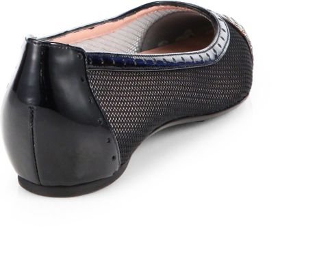 stuart weitzman black ballet flats