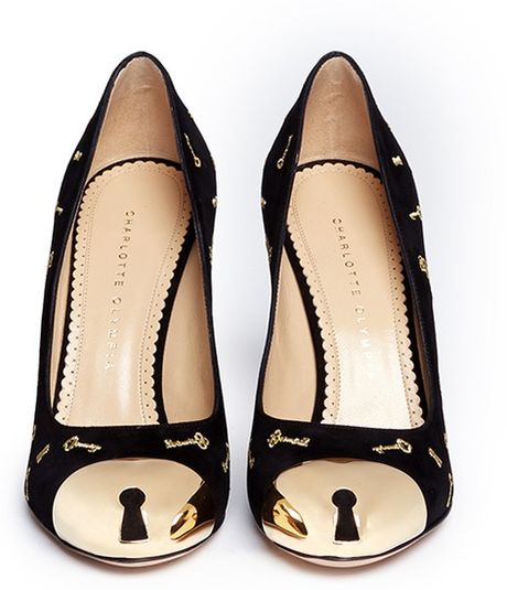 pumps with metal toe cap
