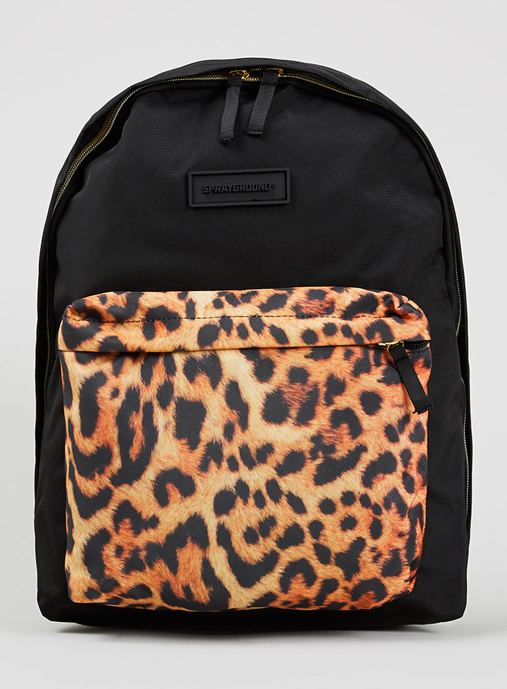 Sprayground Sneak Attack Leopard Backpack in Animal for Men (BLACK) Lyst