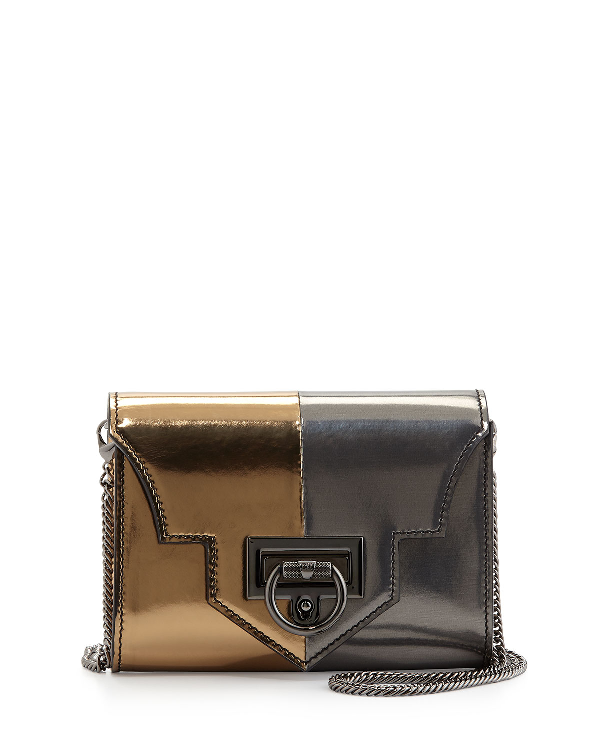 Metallic Gold Crossbody Handbags