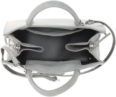 balenciaga suede bag grey