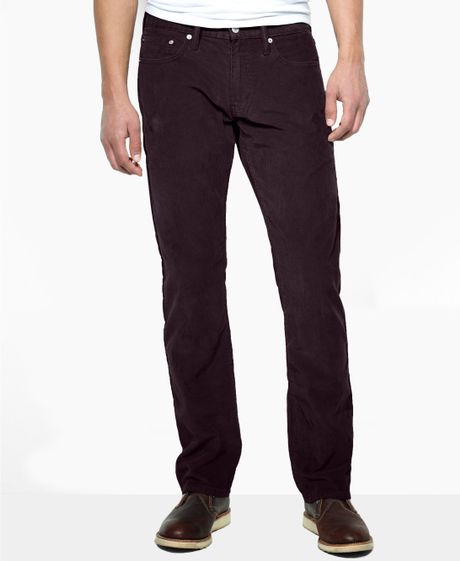 levi's men's 514 straight corduroy pant