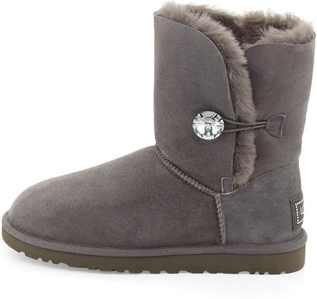 ugg tall grey button ugg tall grey button