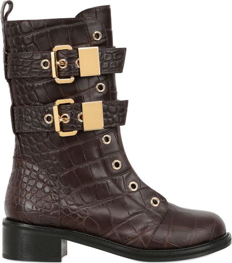 combat boot crocs
