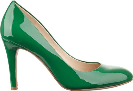 nine west green pumps