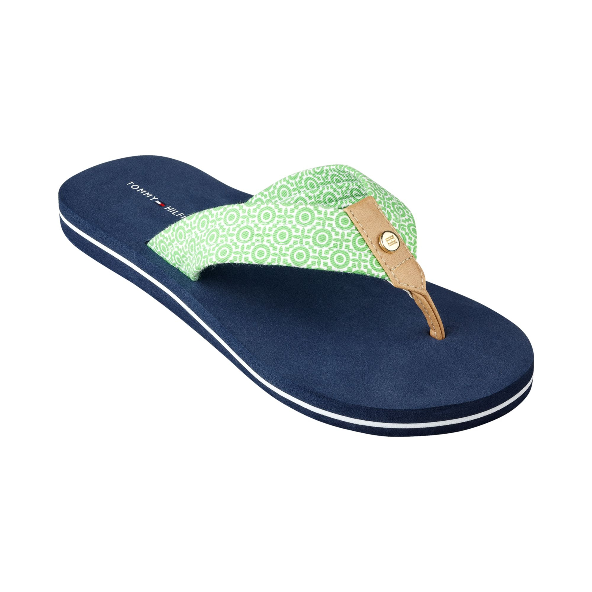 hilfiger denim flip flops