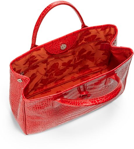 longchamp crocodile bag