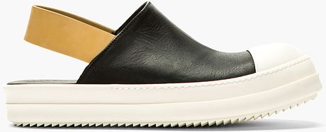 Black Slingback Sneaker in and for reef sandals White Owens Sandals Black slingback Men  Rick