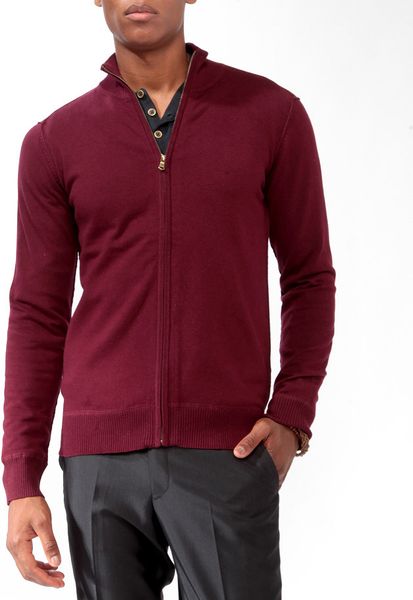 Forever 21 Zippered Cardigan in Purple for Men (BURGUNDY) | Lyst Forever 21 Zippered Cardigan in Purple for Men (BURGUNDY) | Lyst