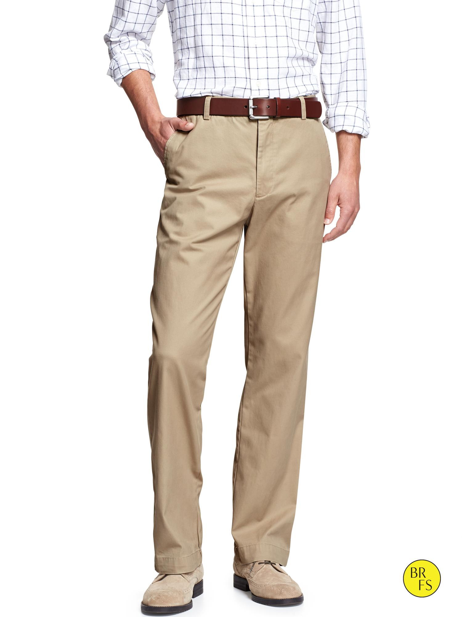 Banana Republic Factory DawsonFit Chino in Khaki for Men (British