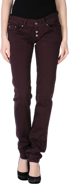 Dondup Casual Trouser in Purple (Deep purple)