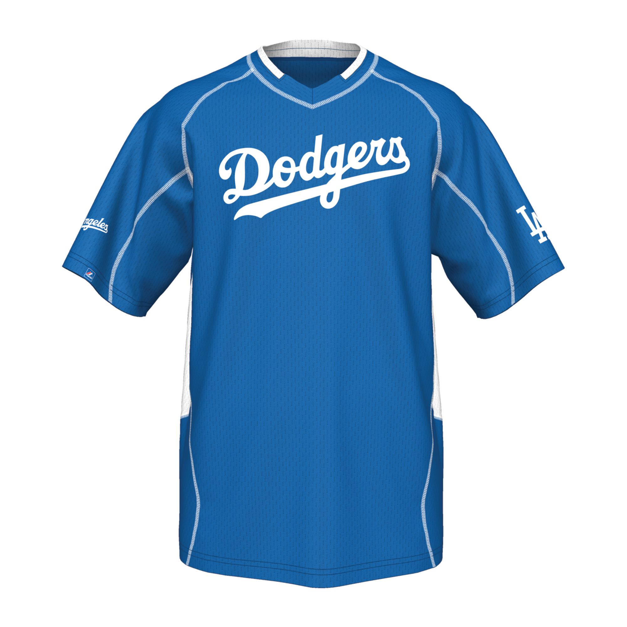 Majestic Mens Los Angeles Dodgers Fast Action Tshirt in Blue for Men