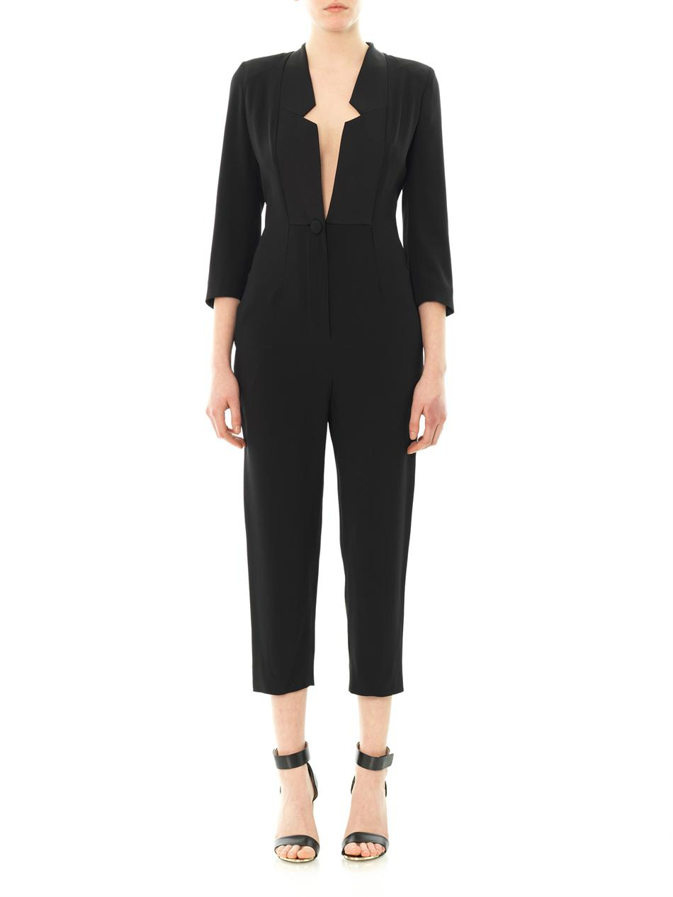 tuxedo jumpsuit
