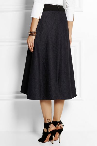 donna karan denim dress
