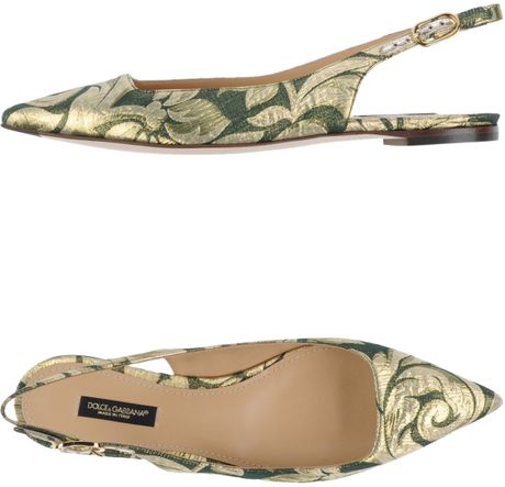 dolce gabbana ballet flats