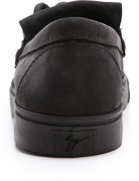 giuseppe zanotti suede sneaker
