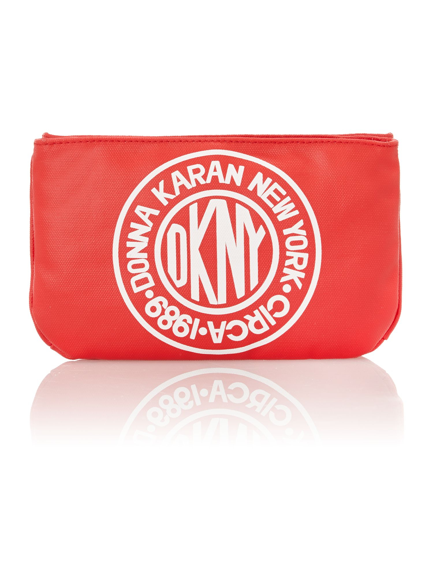 Dkny Canvas Logo Red Small Crossbody Bag in Red Lyst