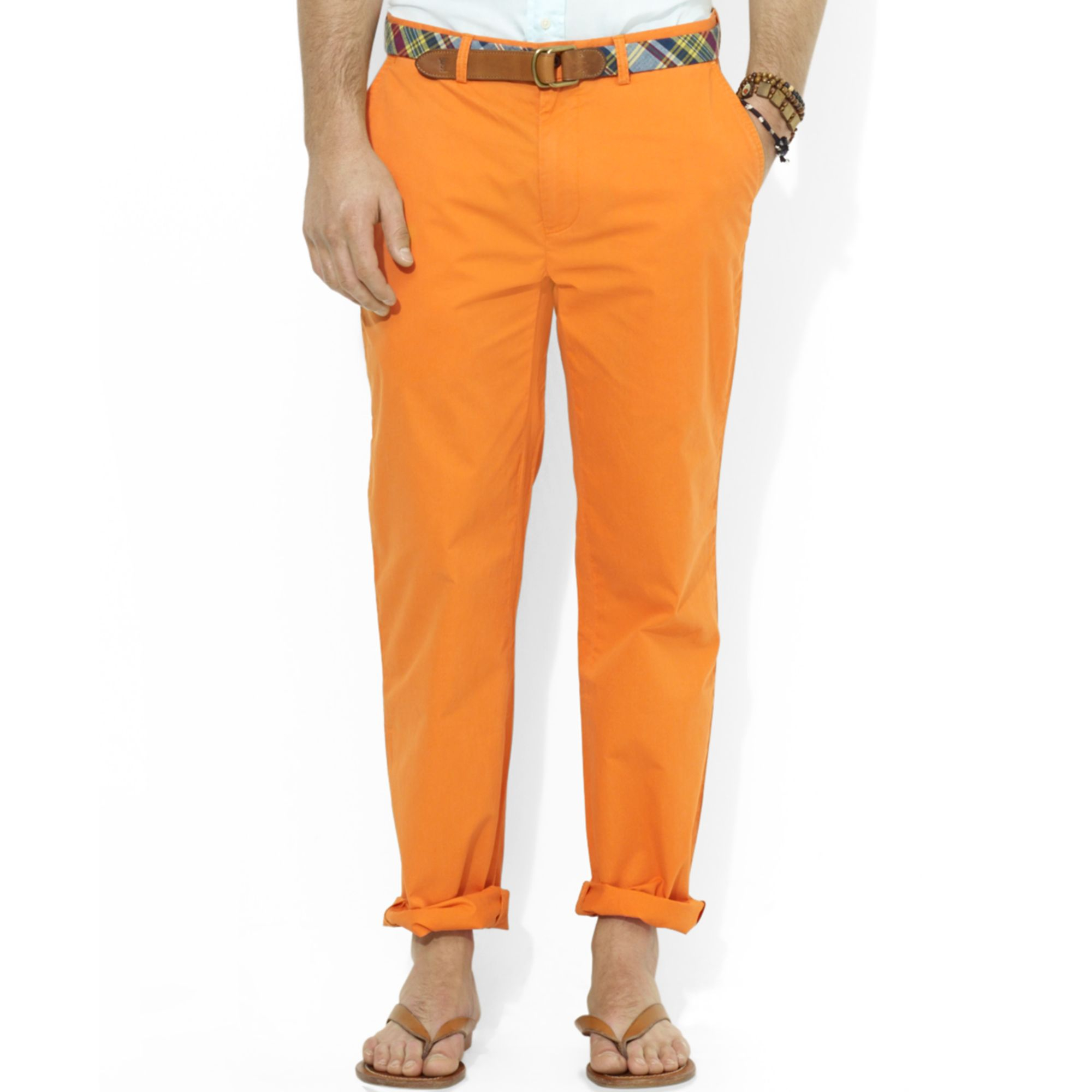 Polo Ralph Lauren Polo Classicfit Lightweight Chino Pant in Orange for Men (Elite Orange) | Lyst