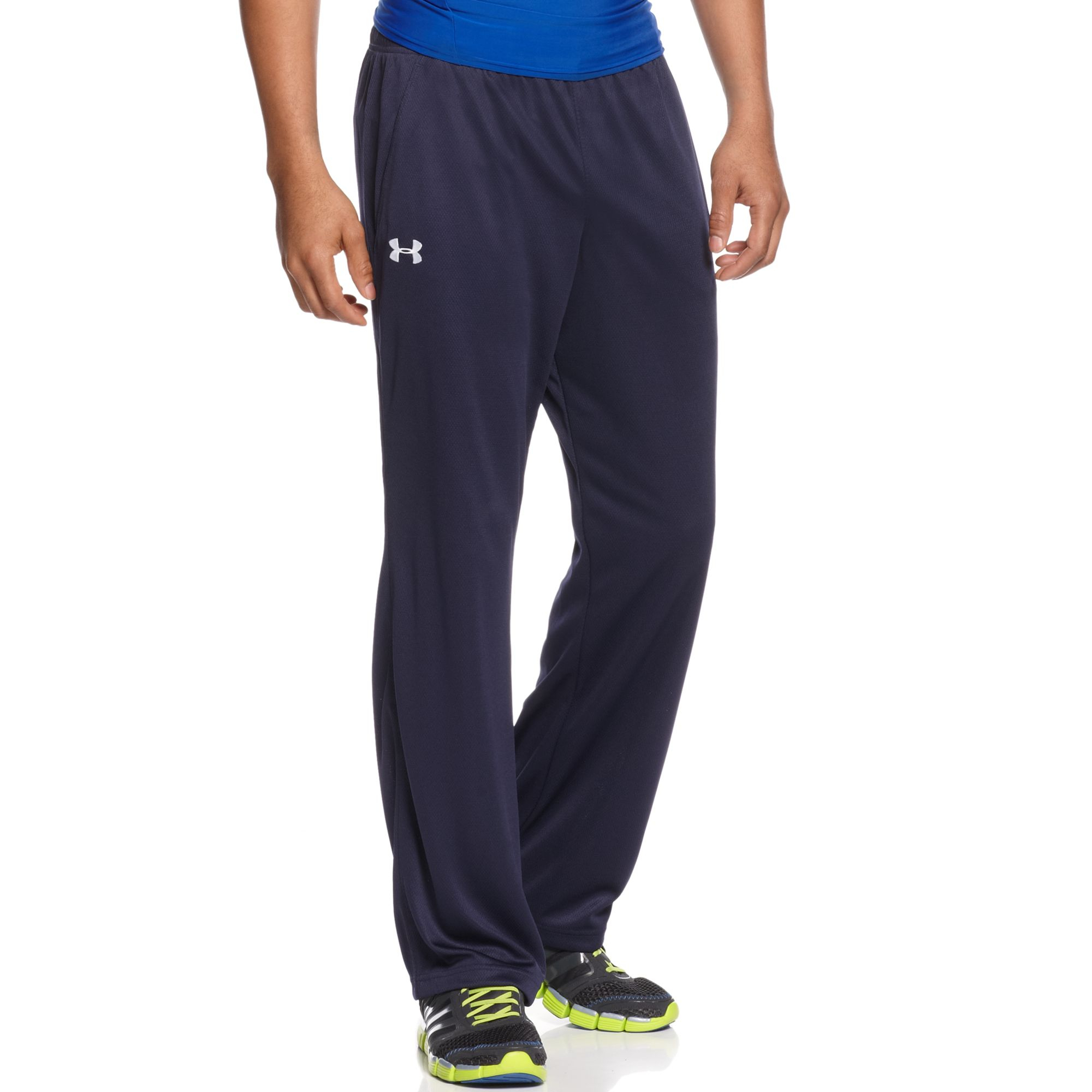 Under Armour Allseasongear Flex Pants in Blue for Men (Midnight Navy/White) | Lyst