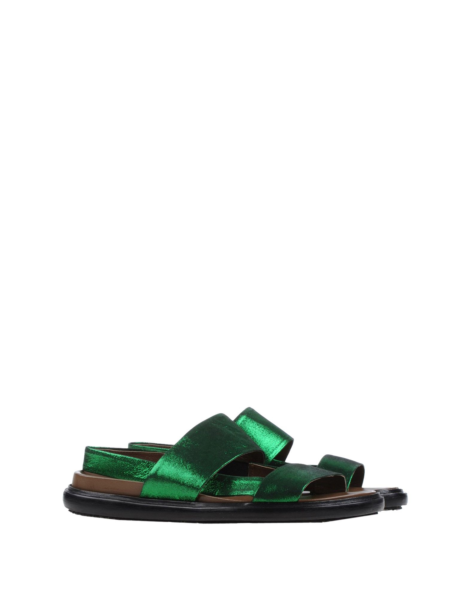 Marni Sandals in Green (Emerald green) Lyst