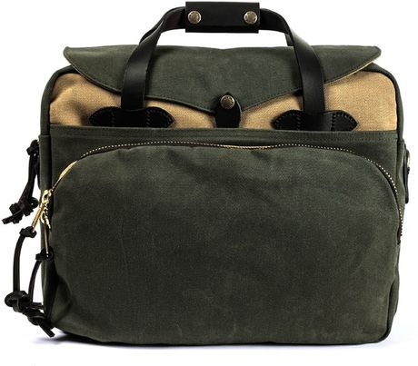 filson briefcase otter