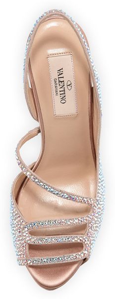 valentino pink platforms