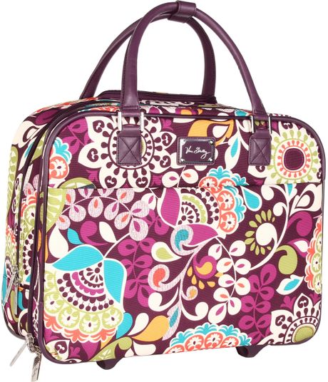 vera bradley rolling luggage