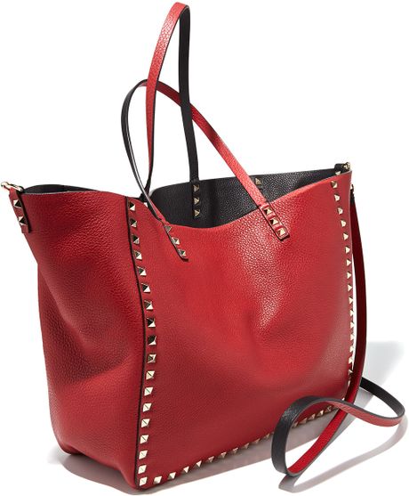 valentino rockstud reversible tote