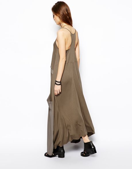 asos-tall-khaki-maxi-dress-with-drape-pockets-maxi-dresses-product-1 ...