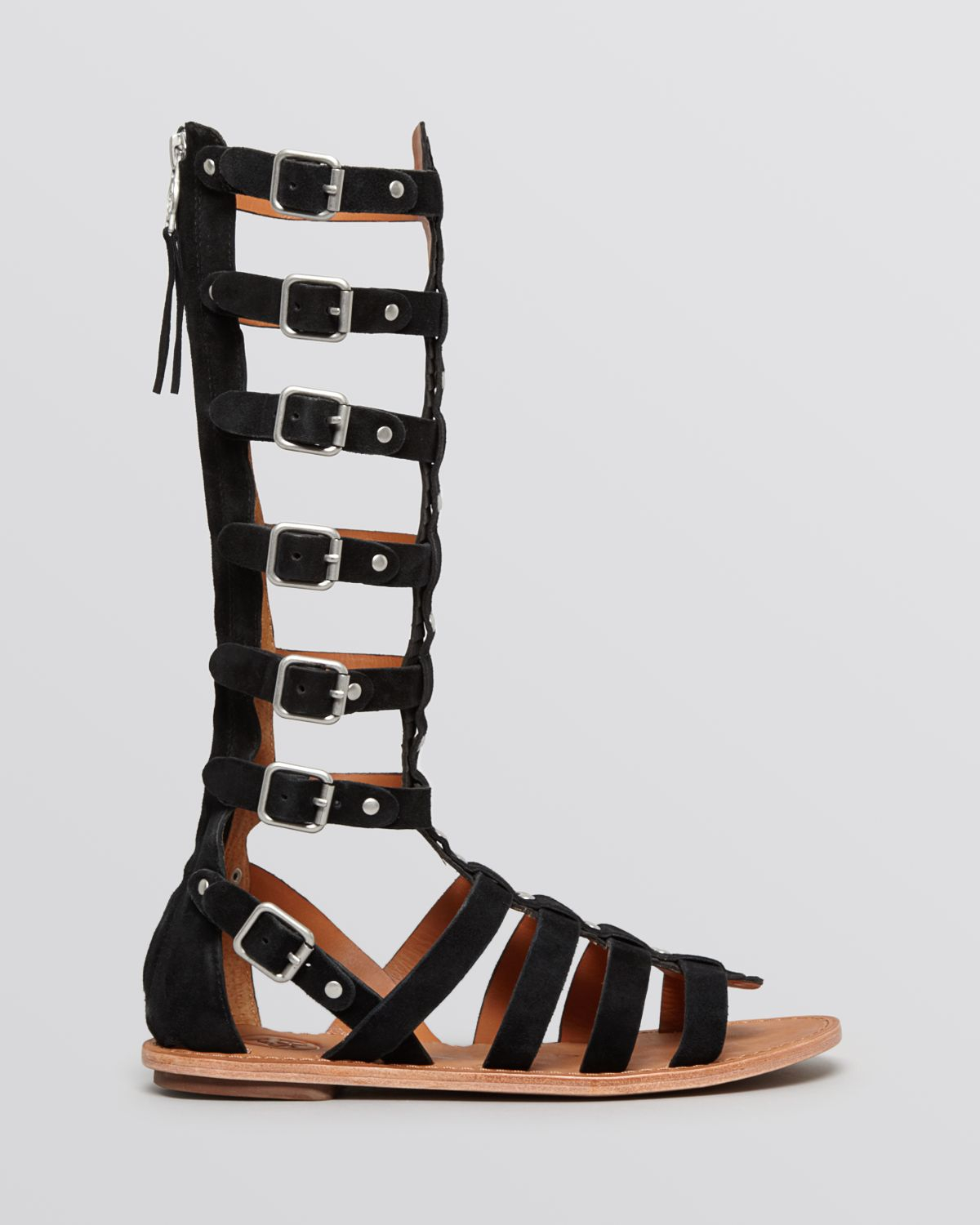 Ash Tall Gladiator Sandals - Nymphea Tall in Black | Lyst