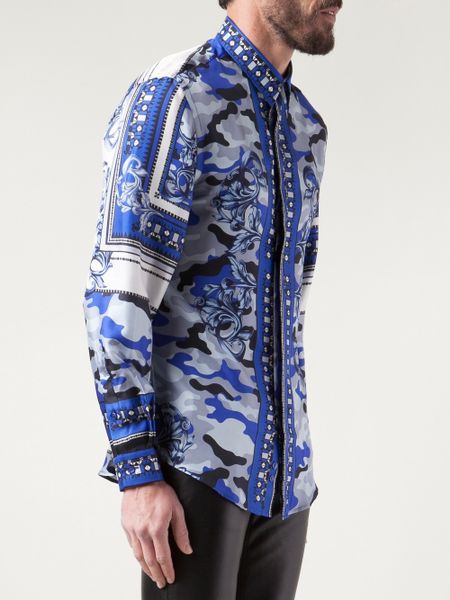 versace collar shirt