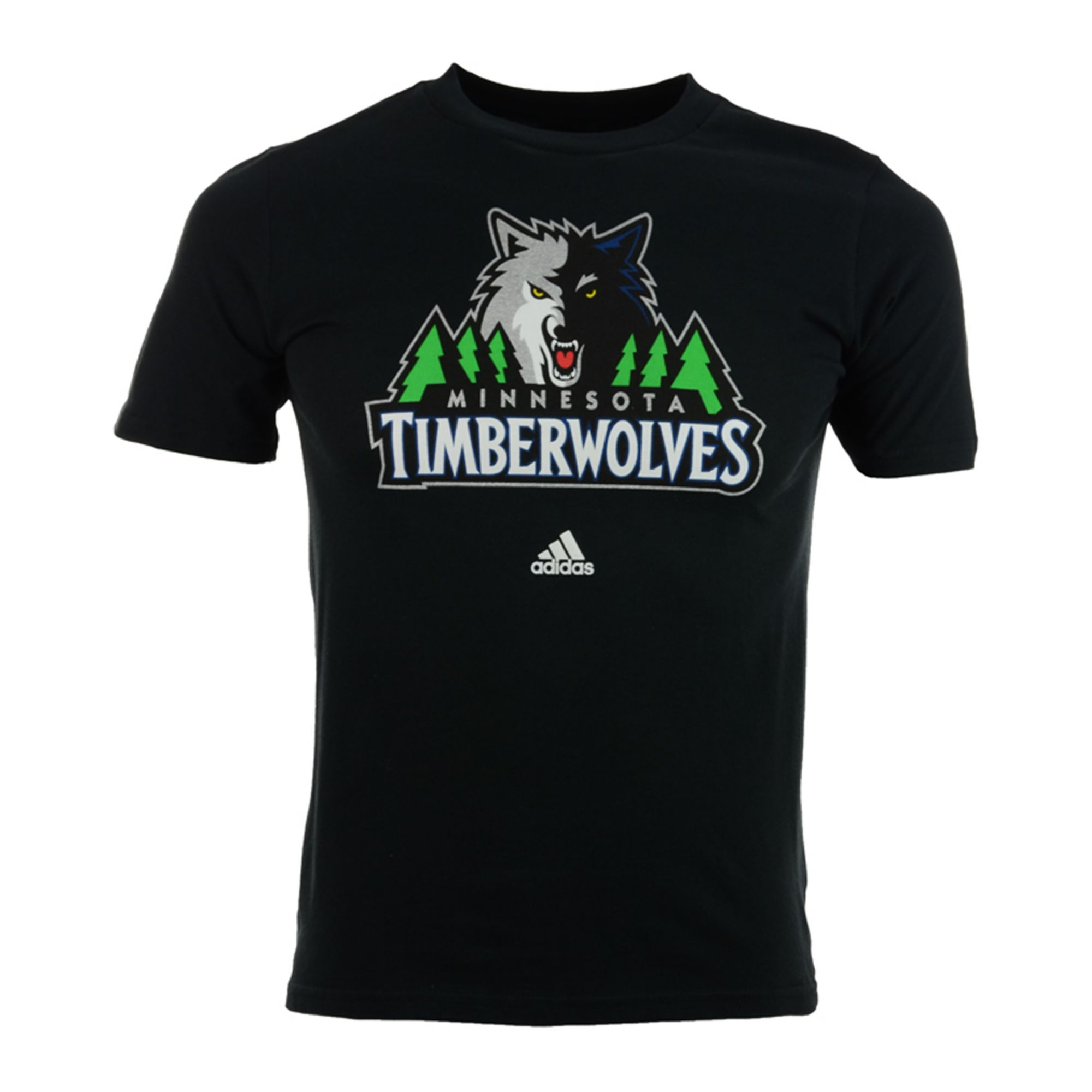 Adidas Kids' Minnesota Timberwolves FullColor Primary TShirt in Blue