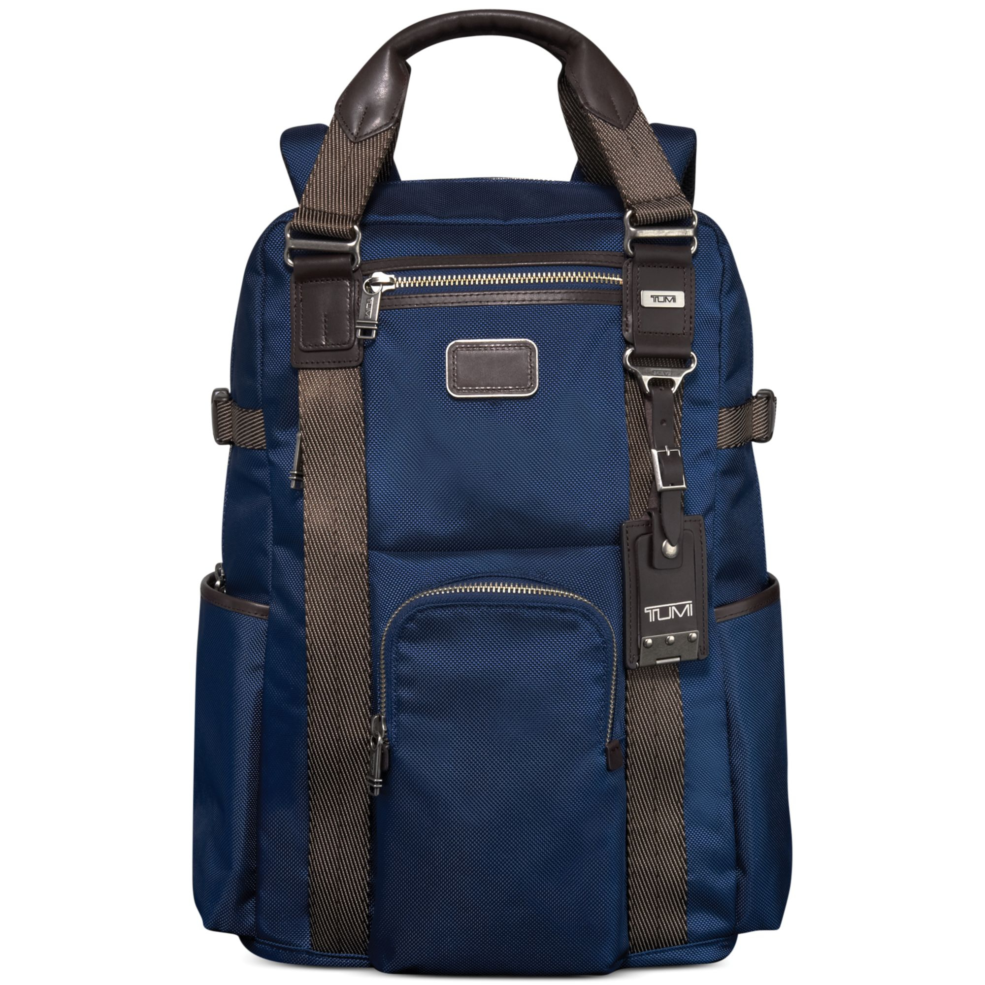 Tumi Alpha Bravo Lejeune Backpack Tote in Blue for Men (Baltic) Lyst