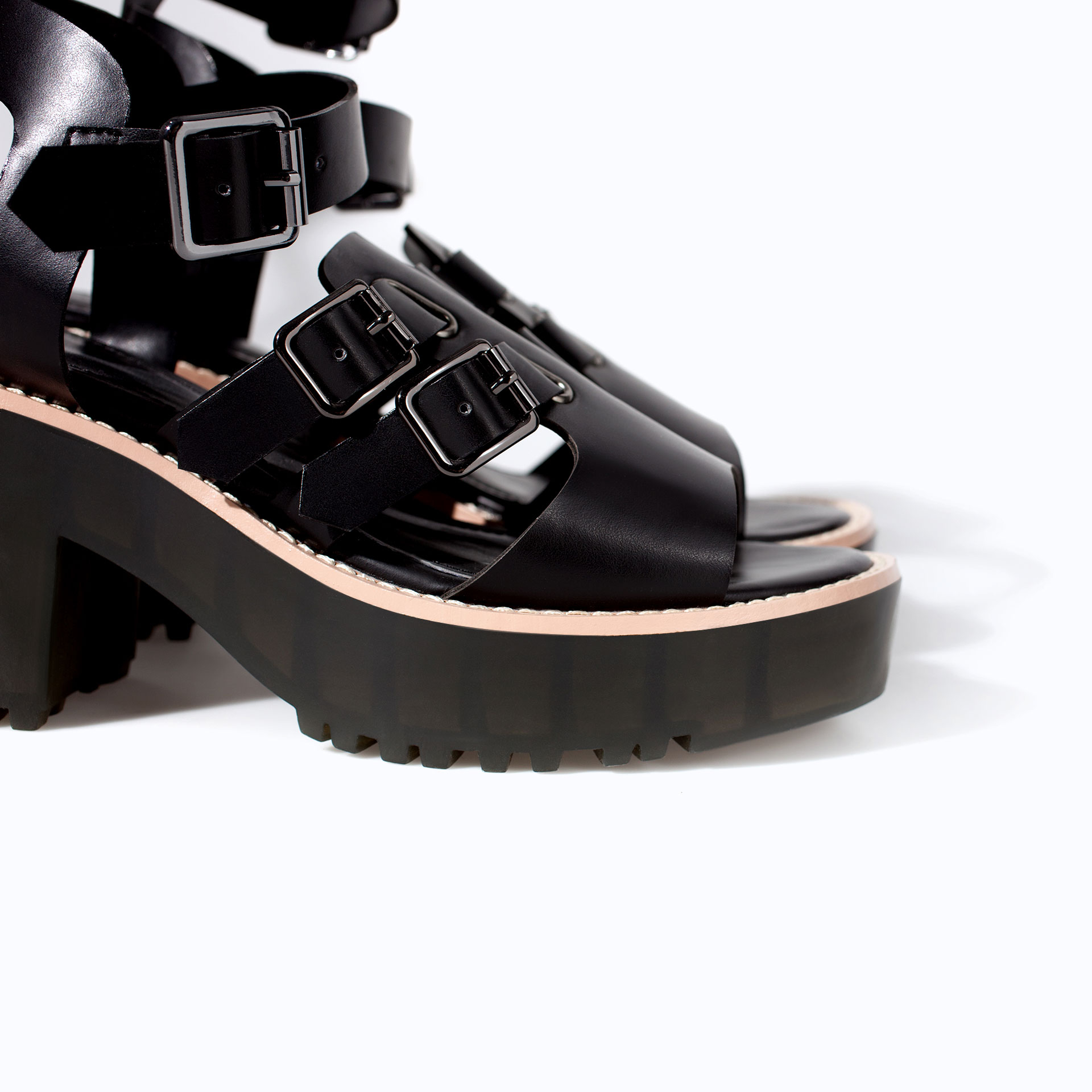 zara high heel sandals