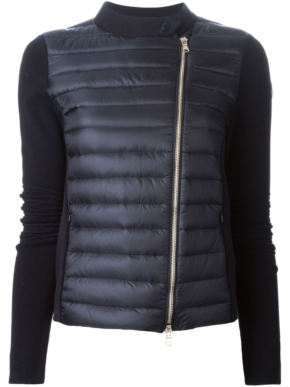 Moncler Light Down Jacket in Blue Lyst