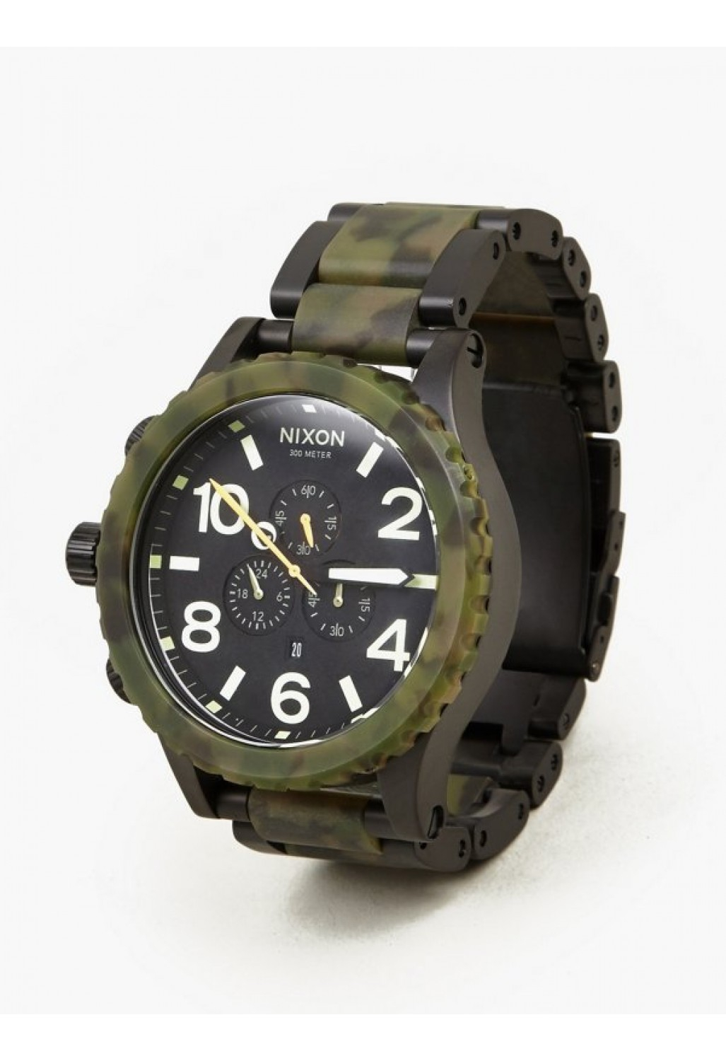 Nixon Mens Camo 5130 Chrono Watch in Green for Men (camo) Lyst