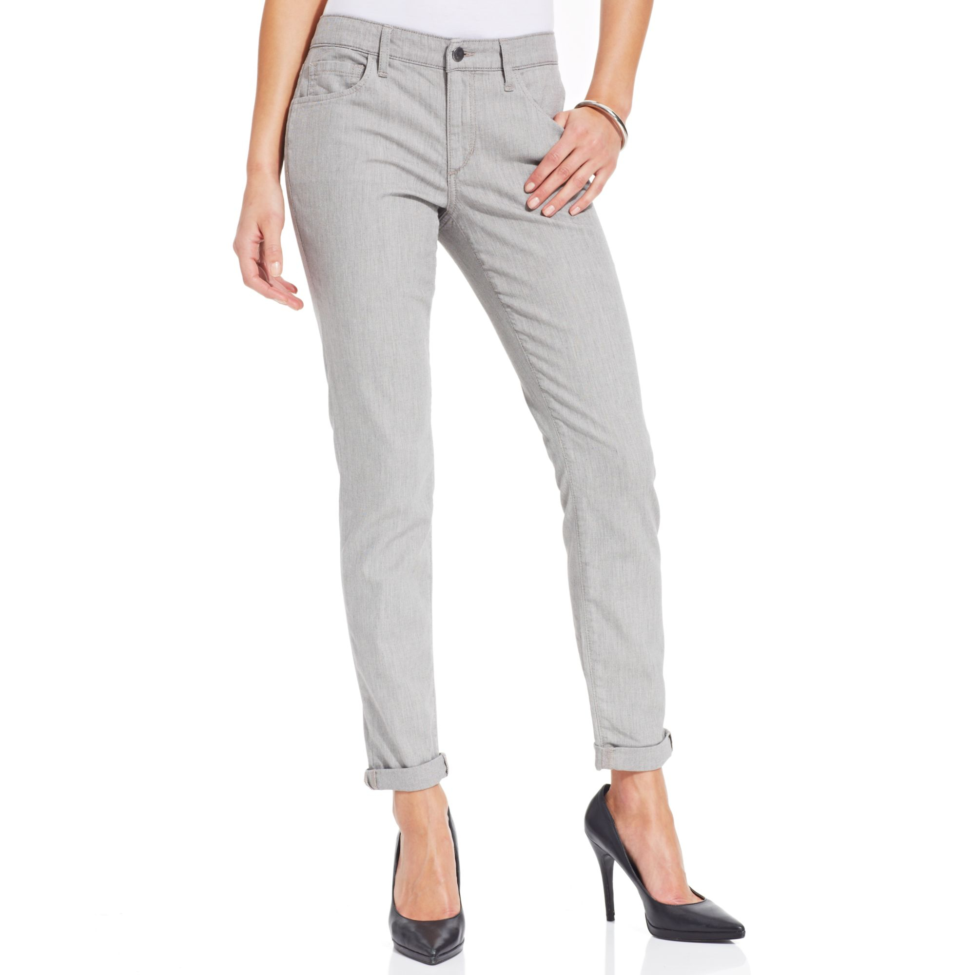 Joe's Jeans Jeans Grey Chambray Pants in Gray (Greystone) Lyst