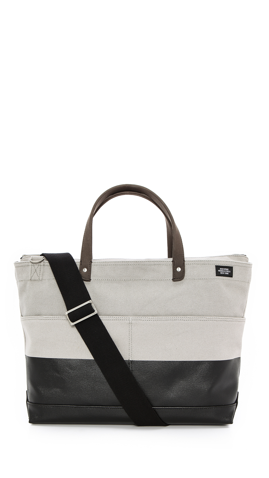Jack Spade Dipped Carpenter Bag in Gray for Men (Grey/Black) Lyst