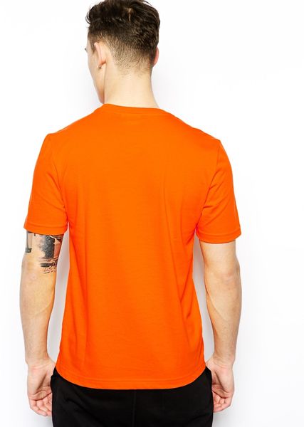 Lacoste L!ive Tshirt in Orange for Men | Lyst