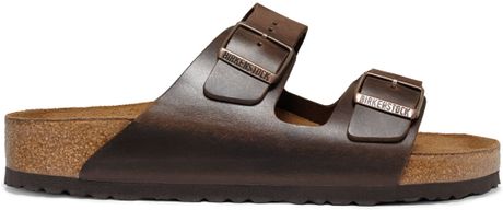 Birkenstock Arizona Leather Sandals in Brown for Men (Brown Amalfi ...
