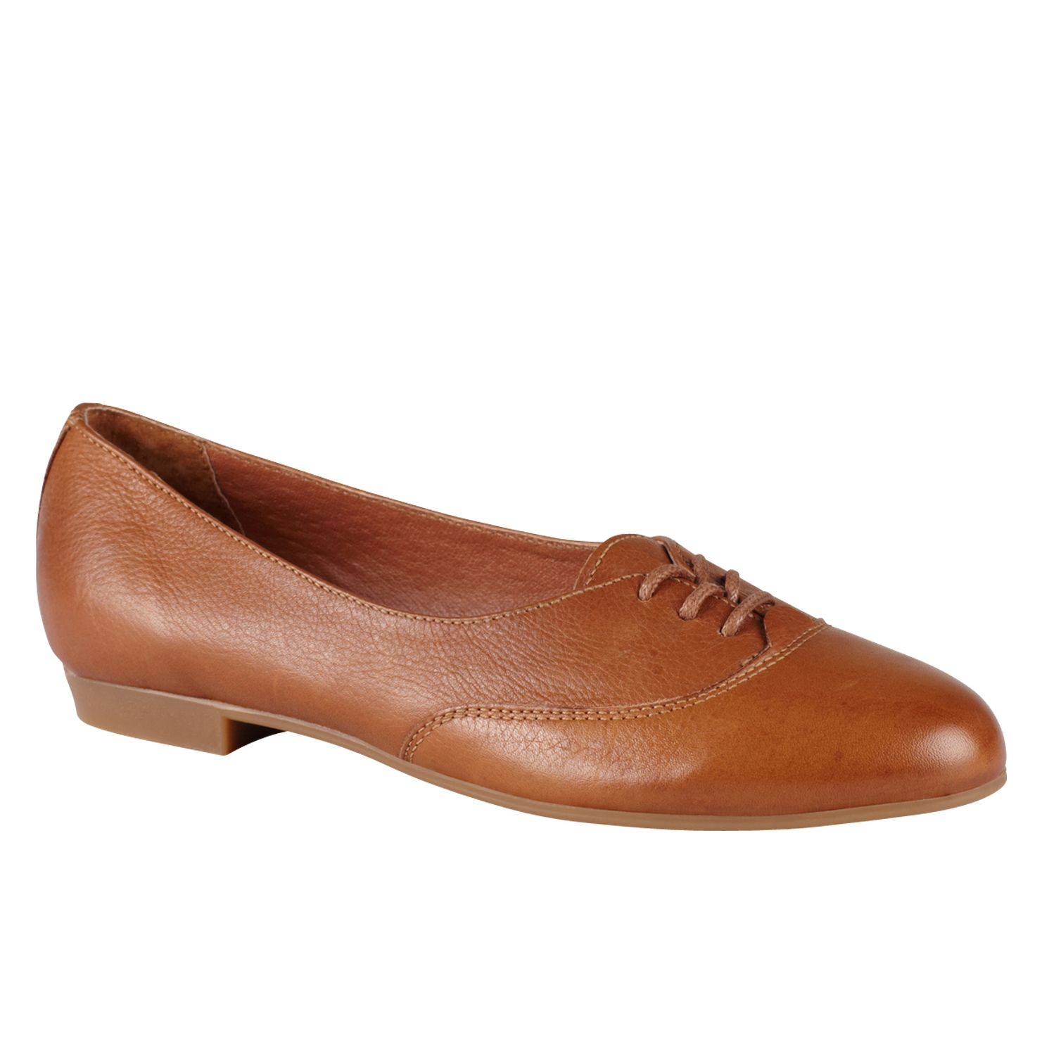 round toe brogue