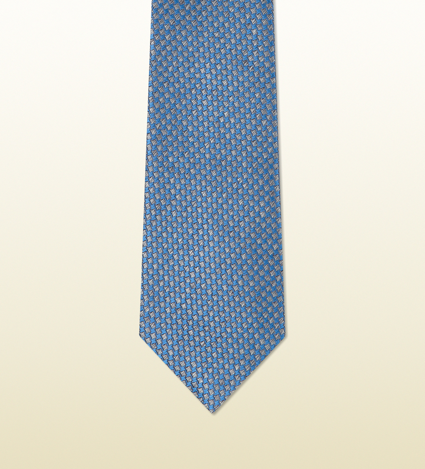 Etro Patterned Knitted Silk Tie Etro Patterned Knitted Silk Tie