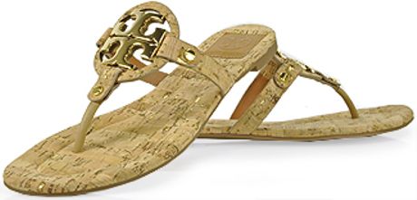 tory burch beige miller sandals