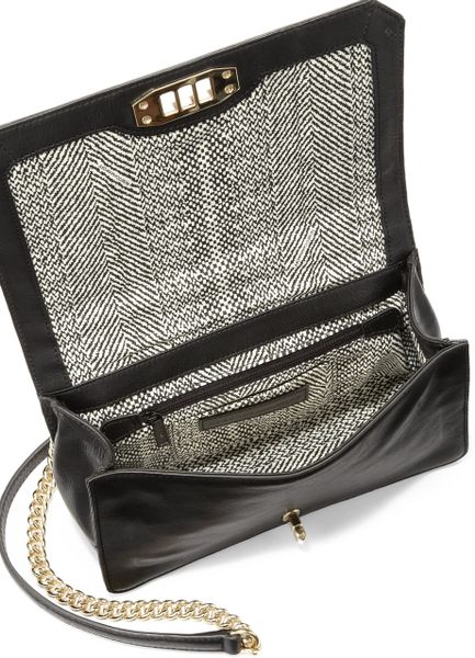 rebecca minkoff love crossbody black on black