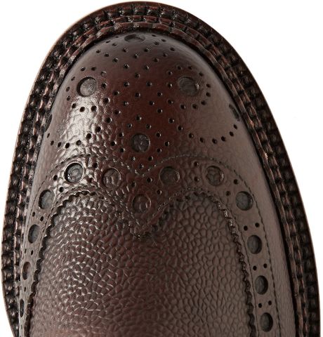 triple welted brogues