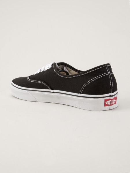Vans Lace Up Sneakers in Black for Men | Lyst